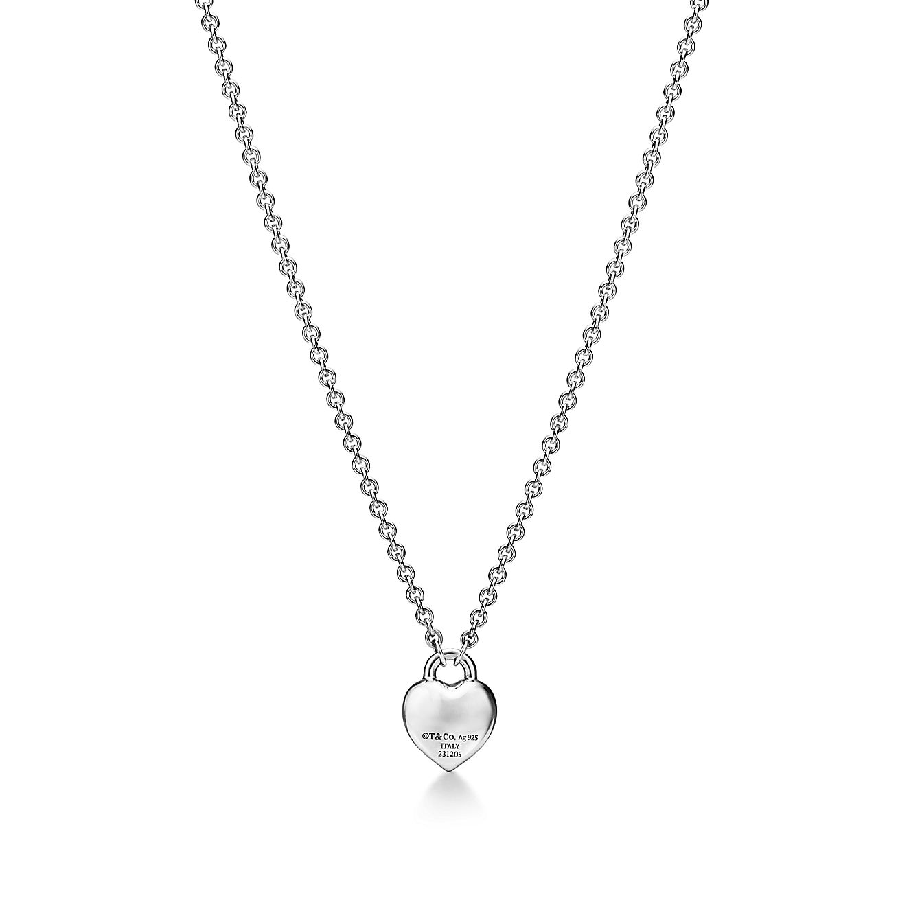 リターン トゥ ティファニー™ フル ハート ペンダント スターリング  