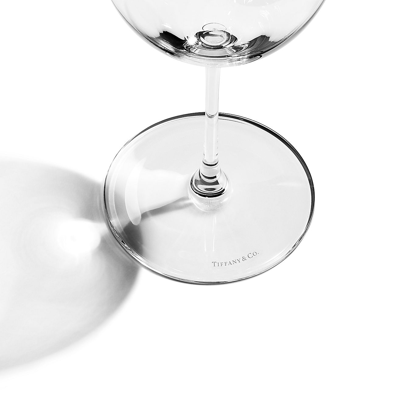 Tiffany Home Essentials White Wine Glasses in Crystal Glass, Set of Two - Alternate shot 1