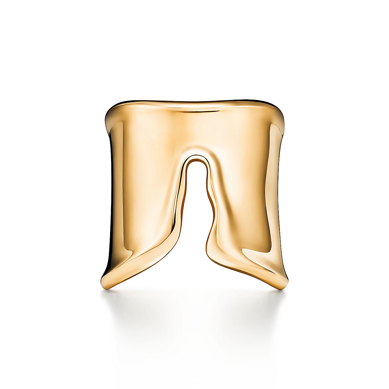 エルサ・ペレッティ™ スプリット リング イエローゴールド | Tiffany & Co
