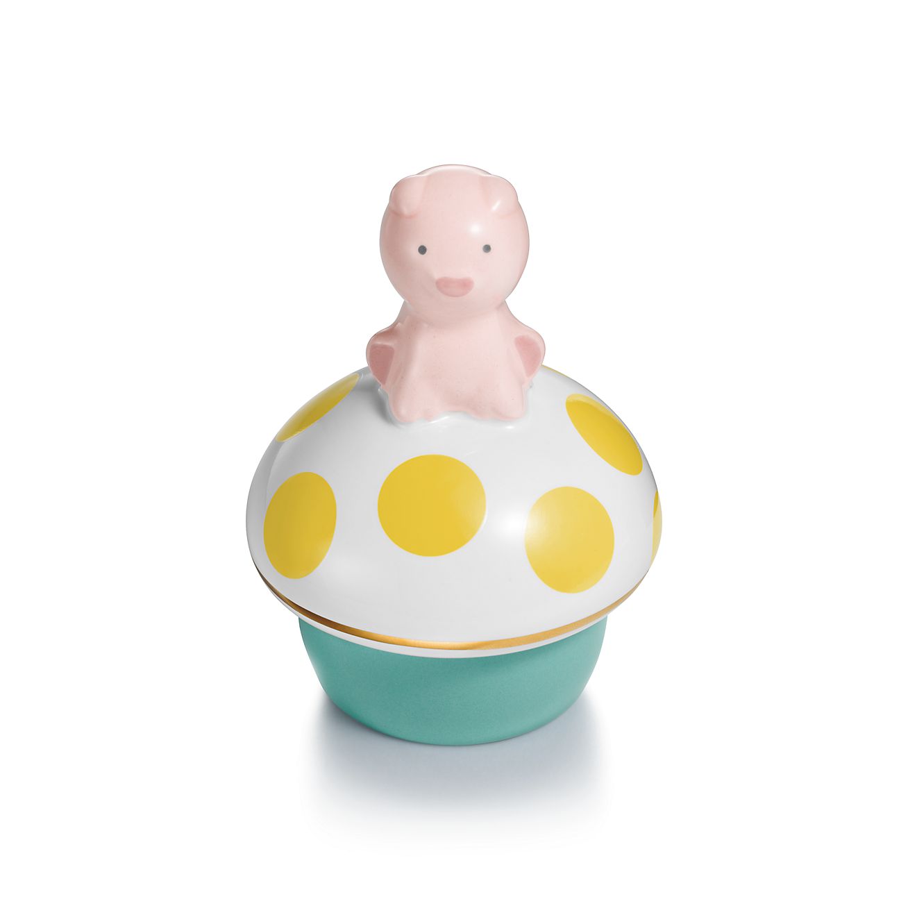 タイニー ティファニー ピッグ キープセイク ボックス 陶器