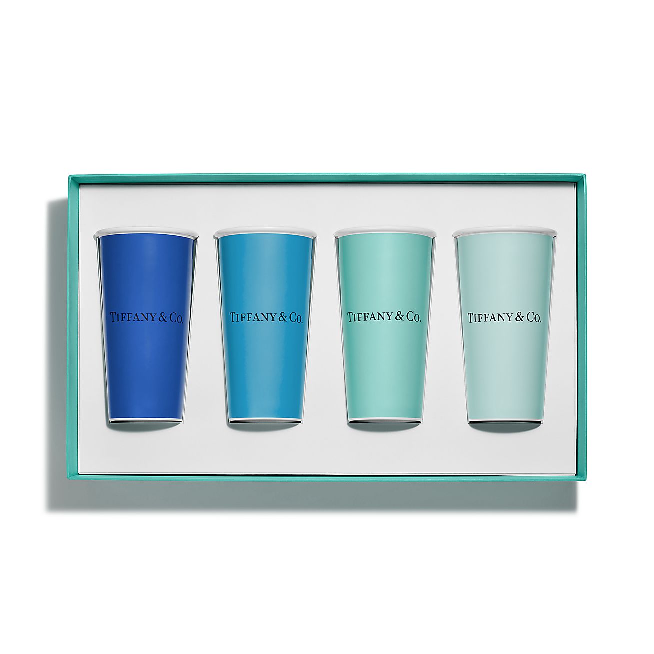 ティファニー カップ ティファニー コーヒーカップ ボーンチャイナ、4  