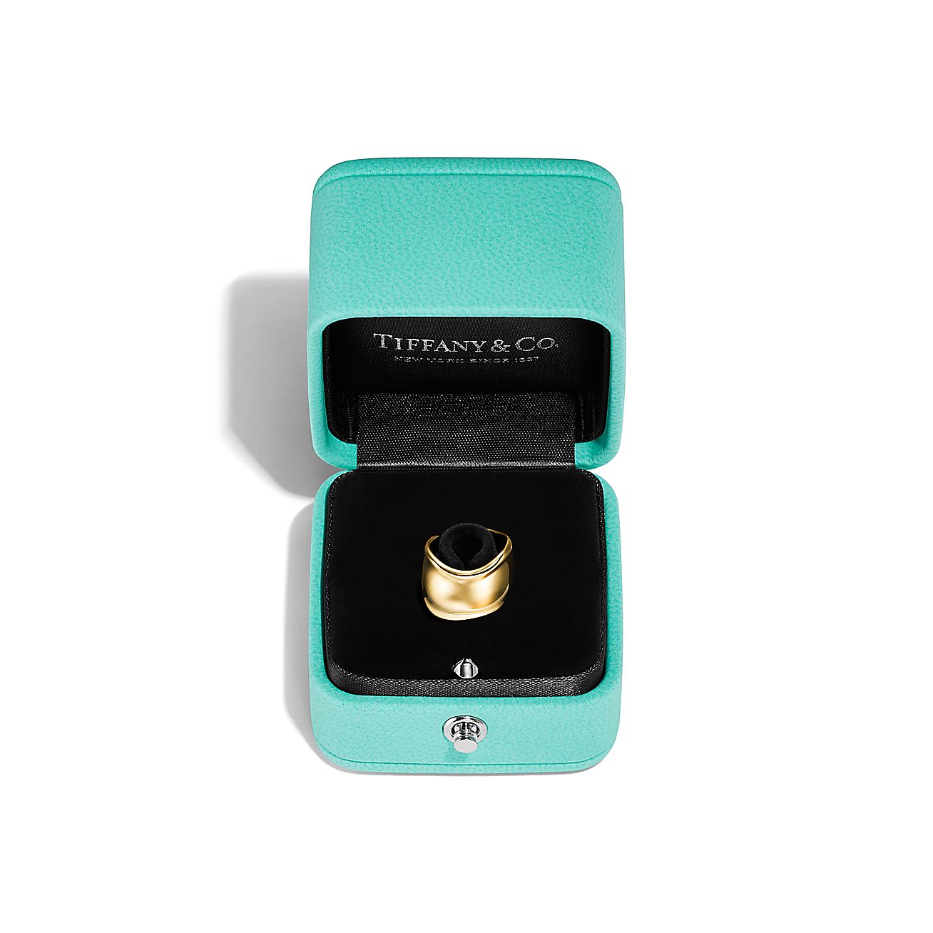エルサ・ペレッティ™ ボーン リング イエローゴールド | Tiffany & Co 