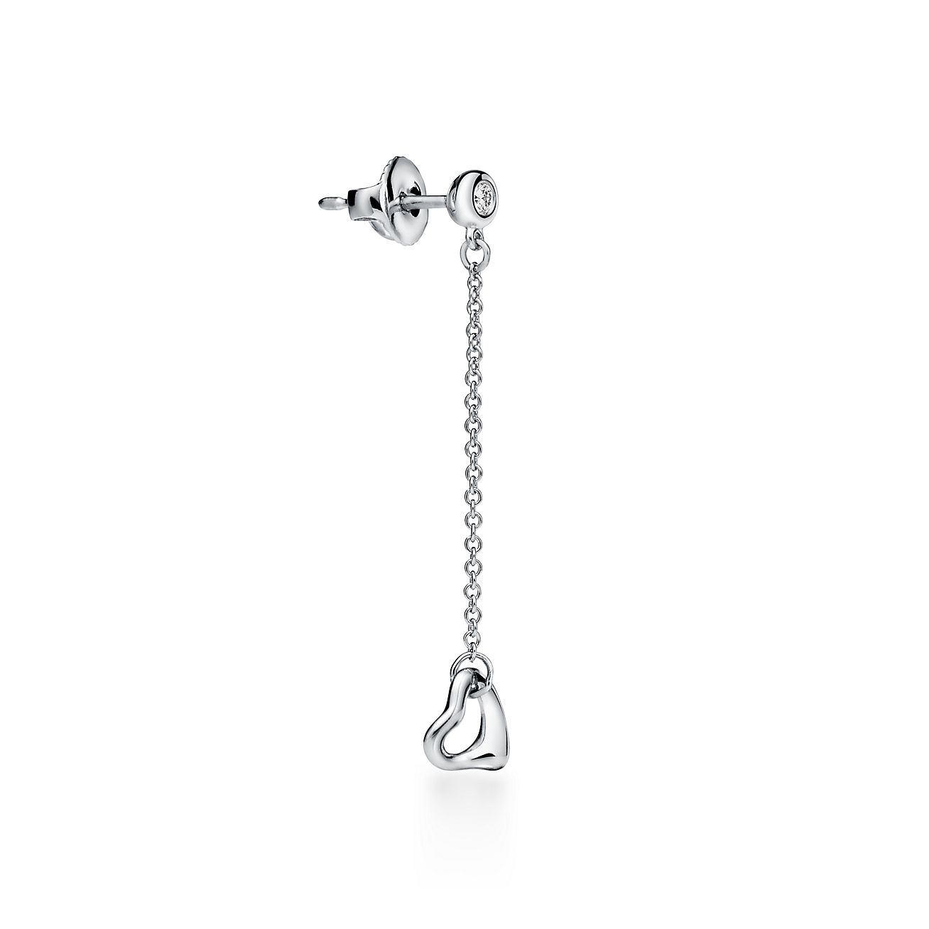 Tiffany & Co. エルサペレッティ オープンハートピアス　925 TIFFANY&Co. ティファニー ピアス TIFFANY＆Co. エルサ