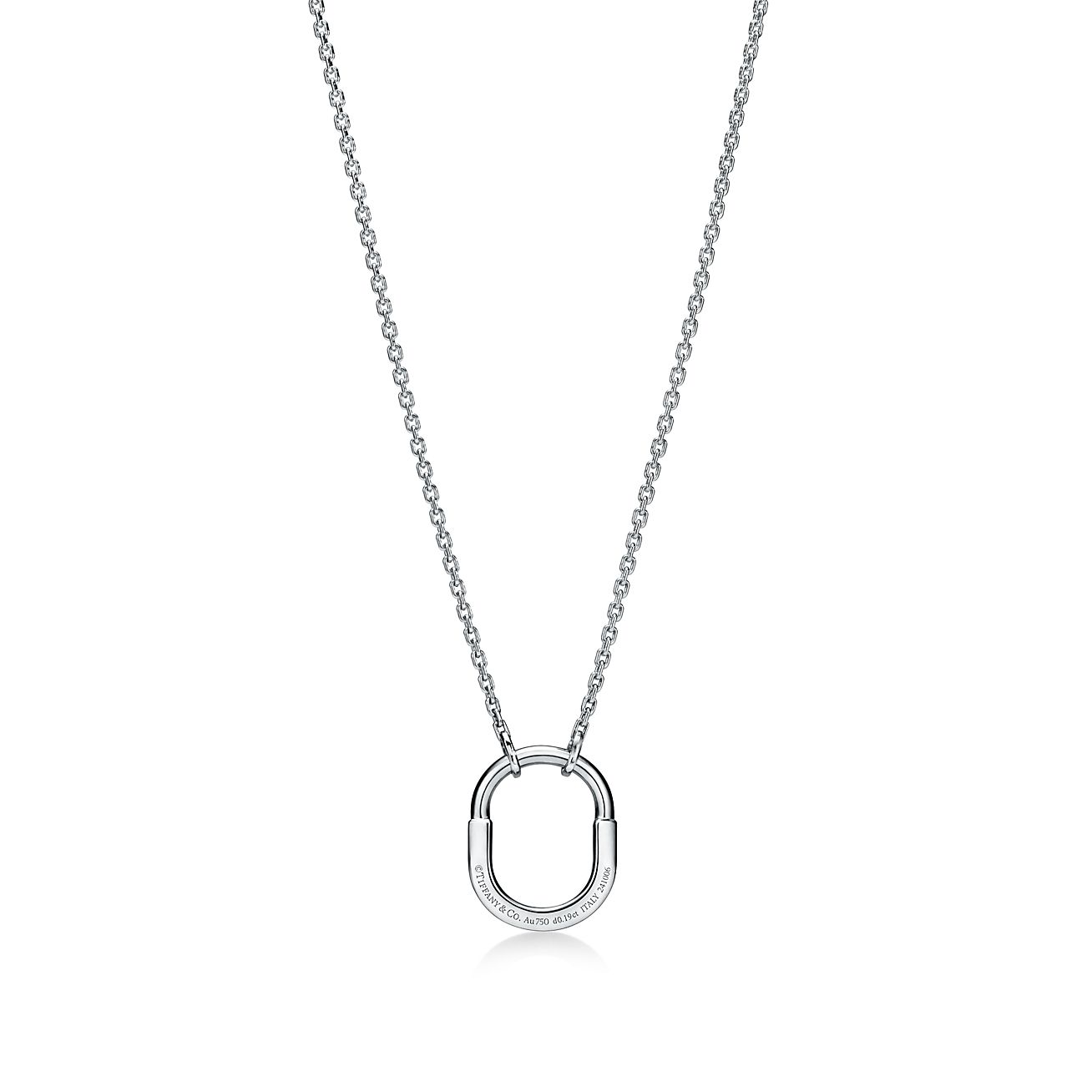 Tiffany ティファニーロック　スモールペンダント YGダイヤ リターン トゥ ティファニー™ ラップ ネックレス（スモール