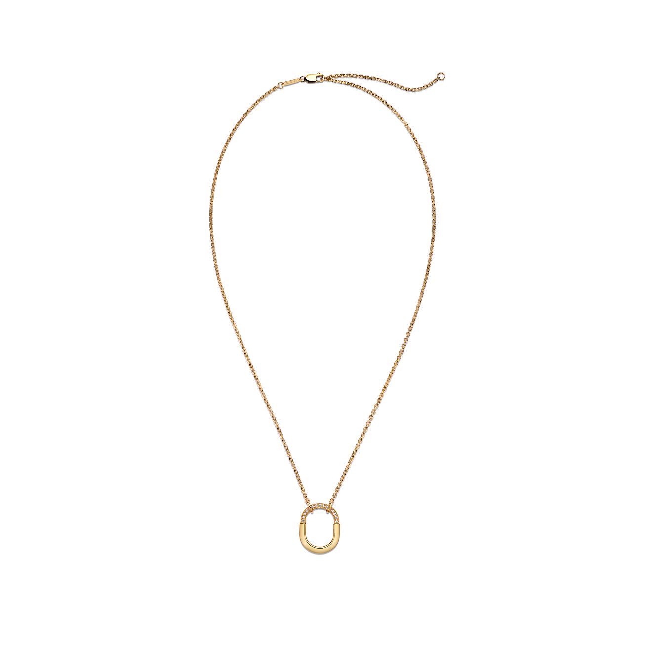 【もきゅ】Tiffanyロック ペンダント ミディアム ティファニーロック Tiffany ティファニーロック ペンダント ネックレス ミディアム