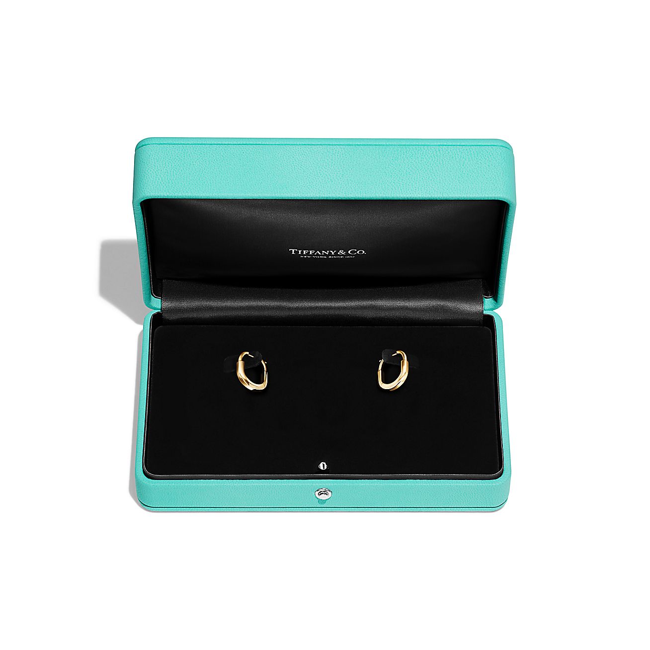 ティファニー ロック ピアス イエローゴールド（スモール） | Tiffany 