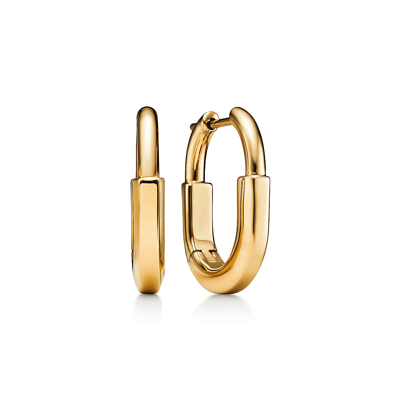 ティファニー ロック ピアス イエローゴールド（スモール） | Tiffany 
