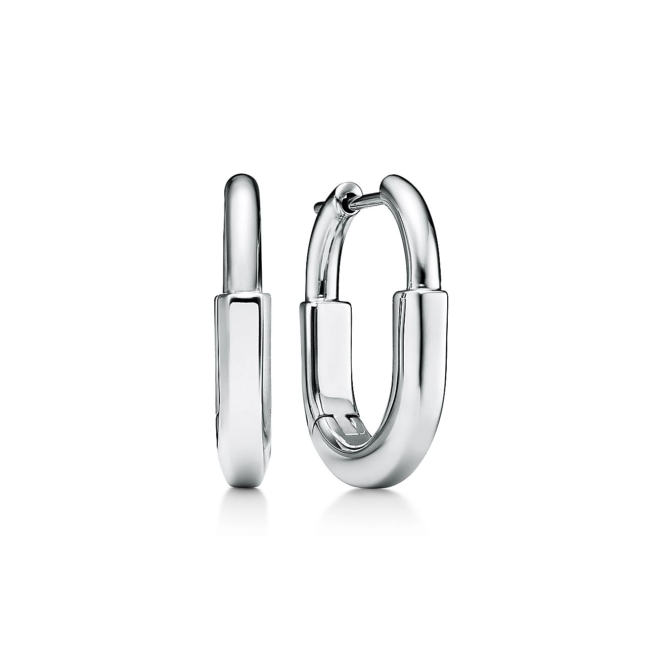ティファニー ロック ピアス ホワイトゴールド（スモール） | Tiffany 