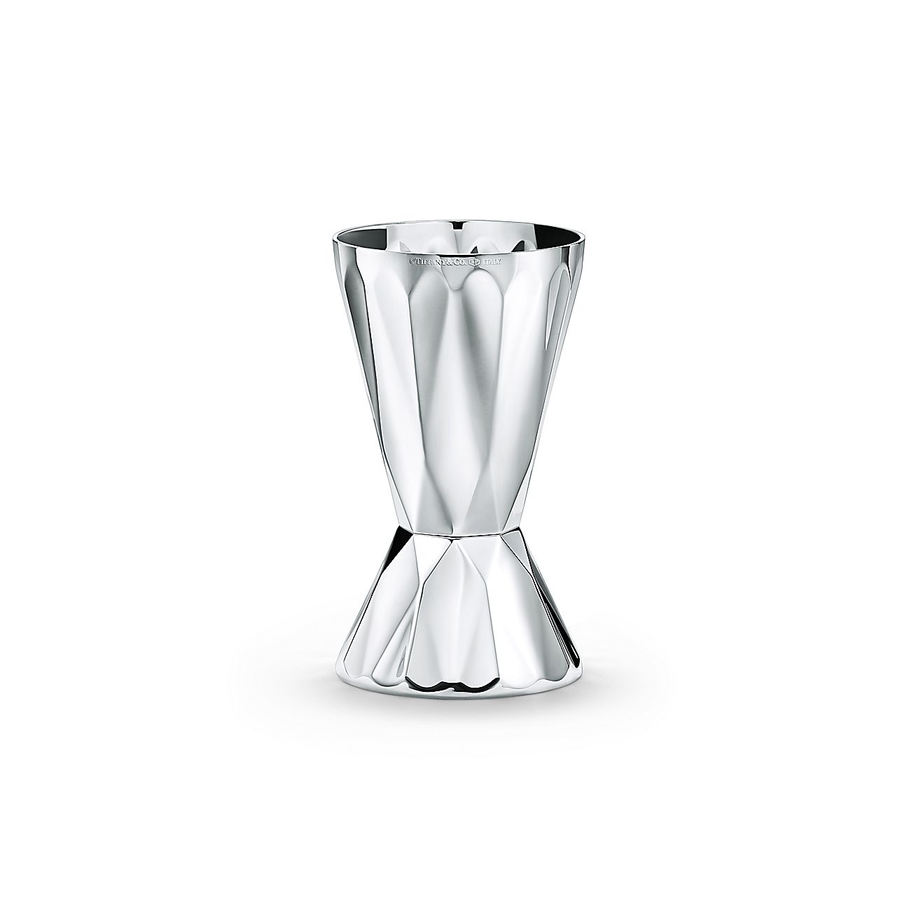 ティファニー ファセット ジガー ブラス シルバー メッキ | Tiffany & Co