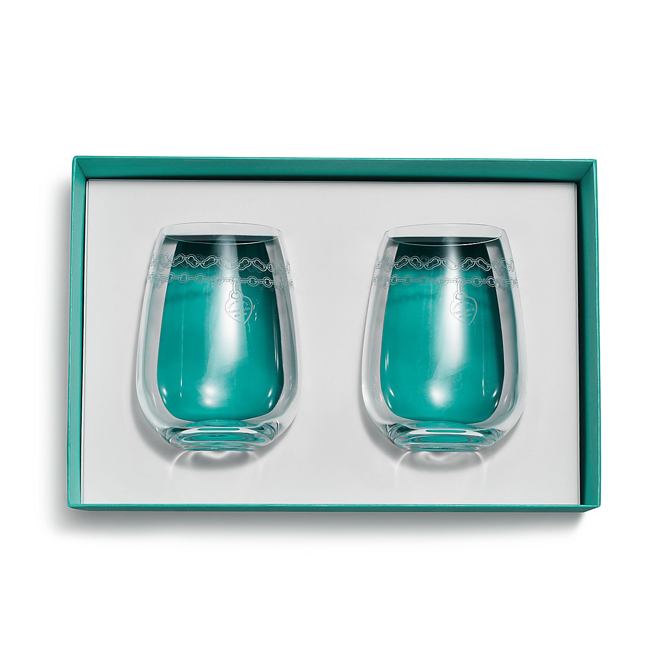 Tiffany エッチングコーヒーカップ 新品未使用 （ティファニー 