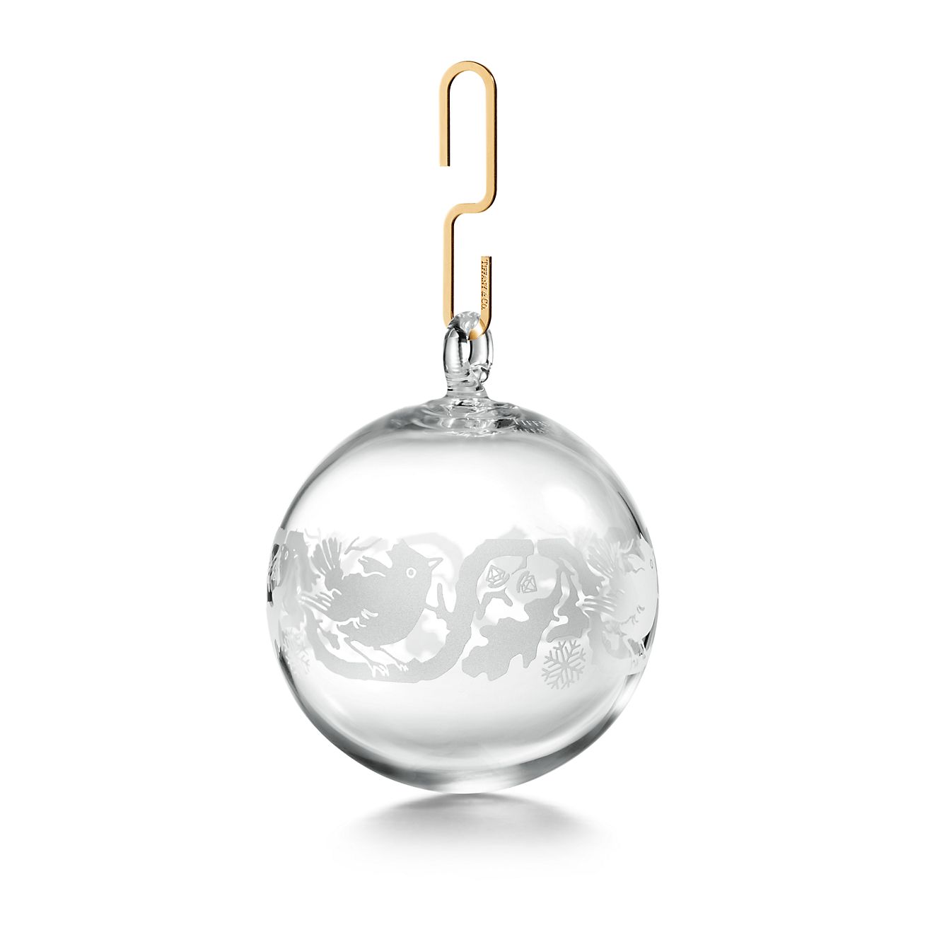 ティファニー　オーナメント ティファニー ヘリテージ エッチド オーナメント クリスタル