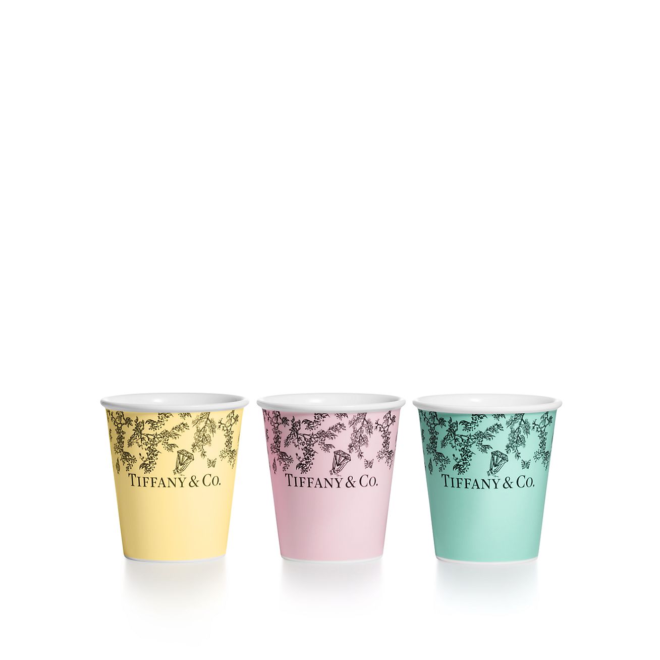 ティファニー コーヒーカップ ティファニーワンダー 限定　ピンク モルガナイト ティファニー カップ 結婚祝い プレゼント Tiffany.co ワンダー