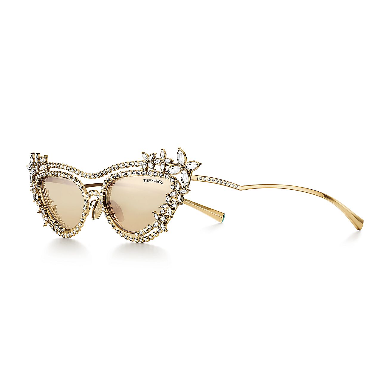 ティファニー サングラス サングラス ゴールドプレート メタル ミラー  