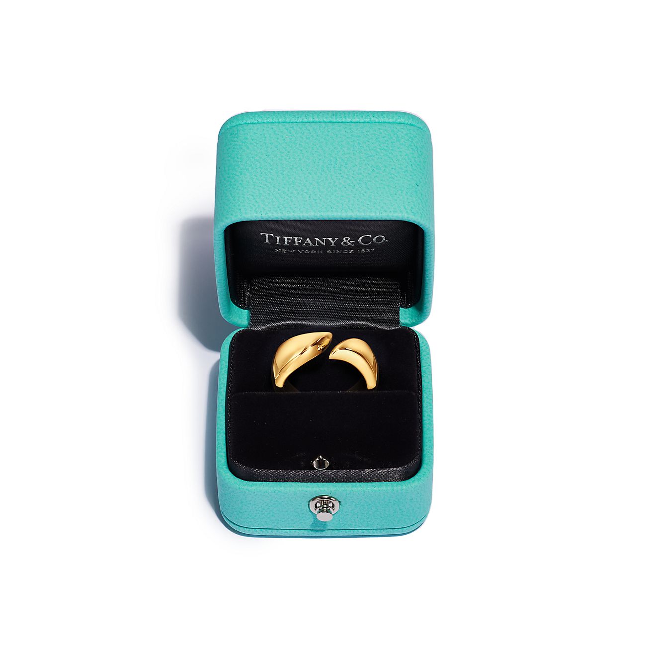エルサ・ペレッティ™ フェザー リング イエローゴールド | Tiffany & Co.