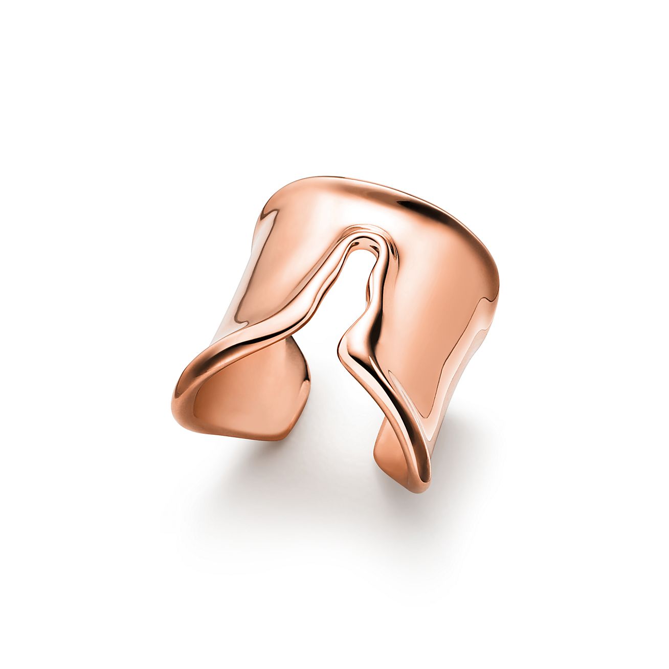 エルサ・ペレッティ™ スプリット リング ローズゴールド | Tiffany & Co.