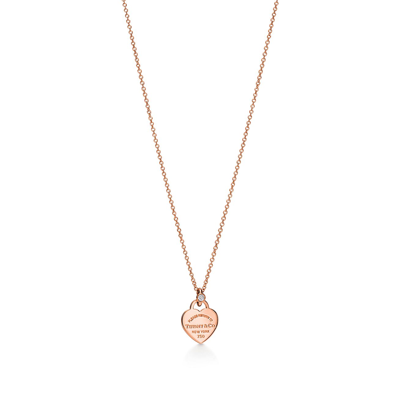 リターン トゥ ティファニー™ ミニ ハート タグ ペンダント