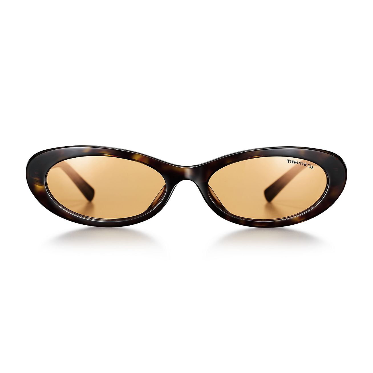 ティファニー サングラス トータス アセテート ライト オレンジ ミラー