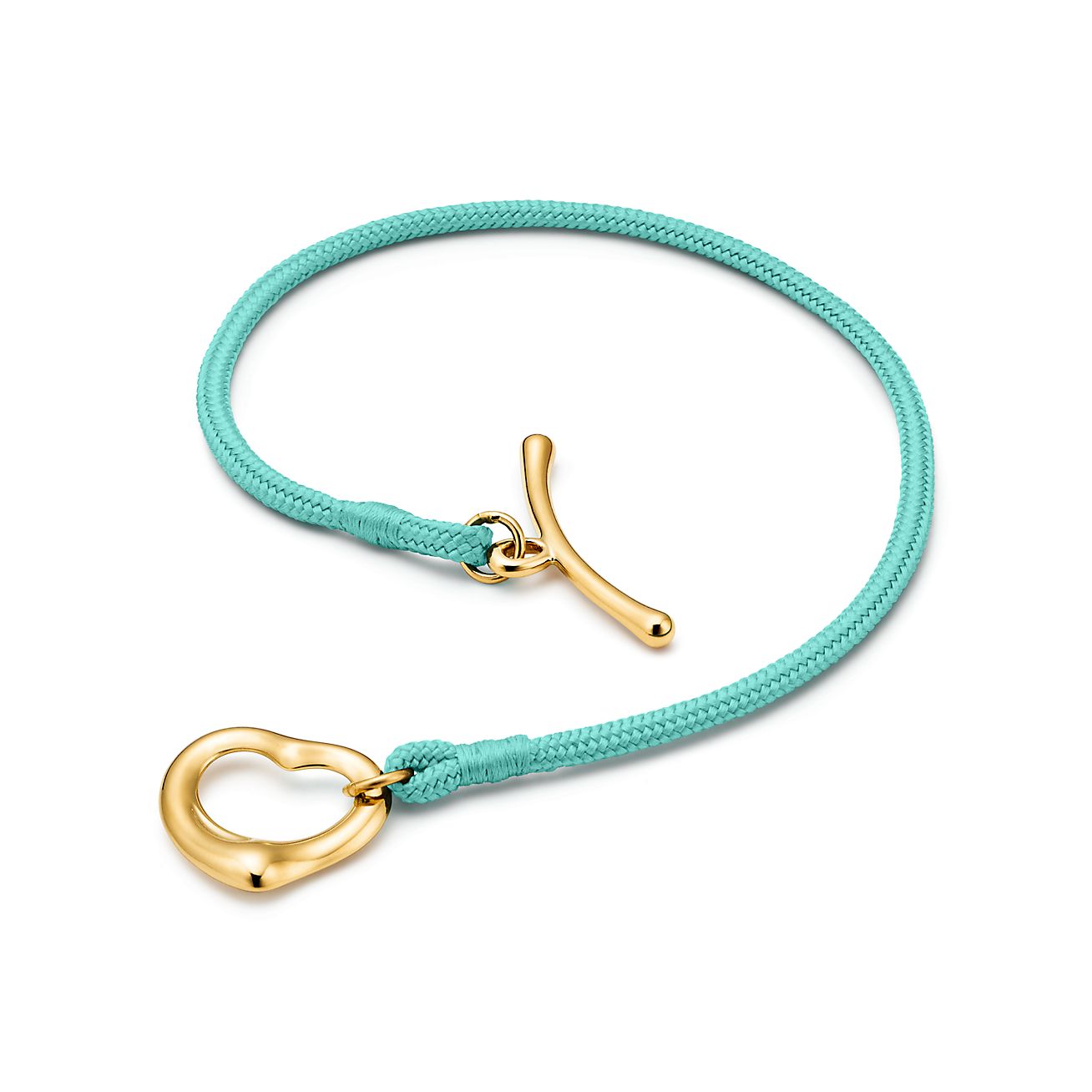 エルサ・ペレッティ™ オープン ハート ブレスレット イエローゴールド