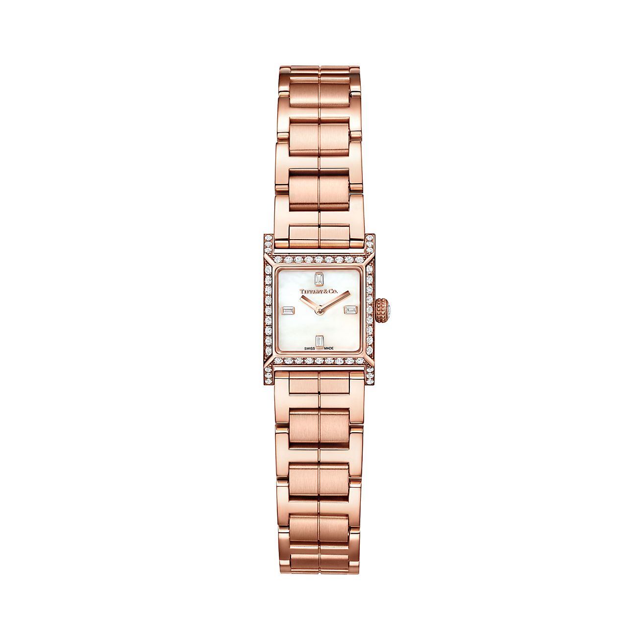 Tiffany】メイカーズ 16mm スクエアウォッチ - ブランド腕時計