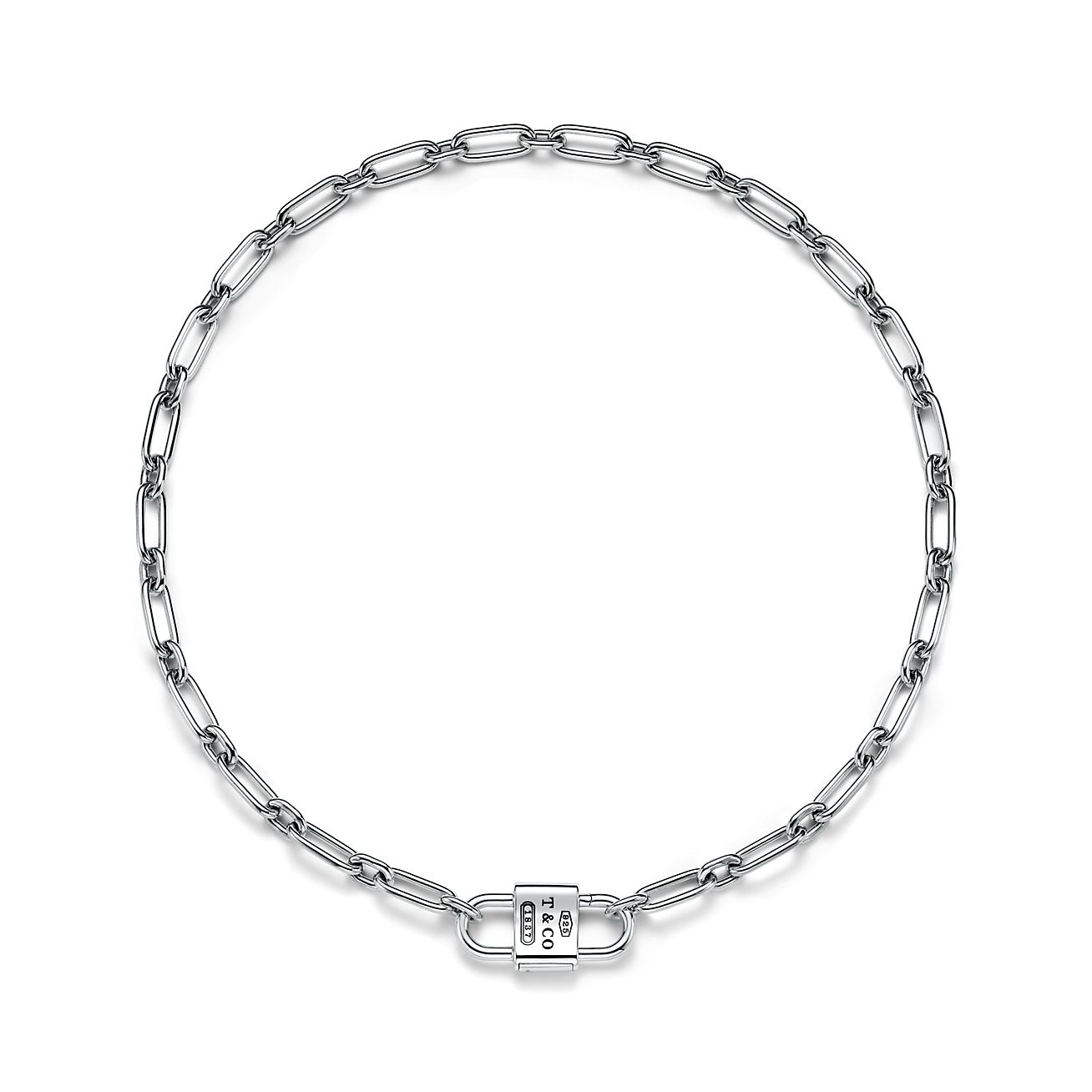 ティファニー 1837™ ダブル ロック ネックレス スターリングシルバー 