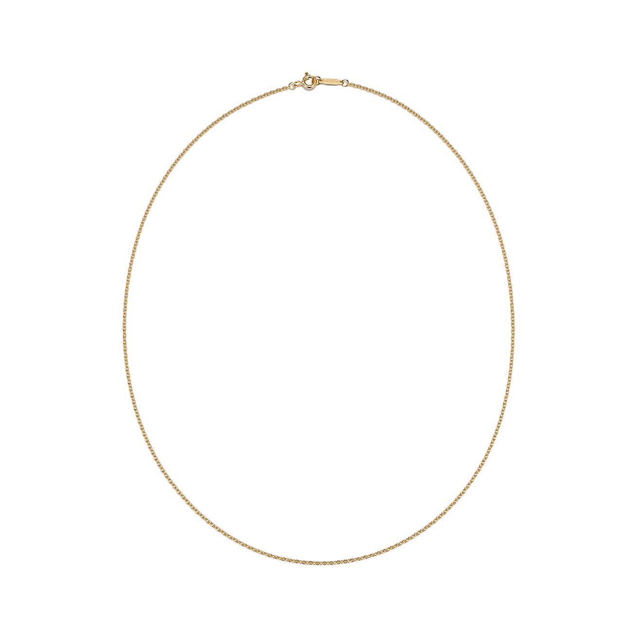 チェーン 18K ゴールド、長さ 18インチ（約 46CM） | Tiffany & Co