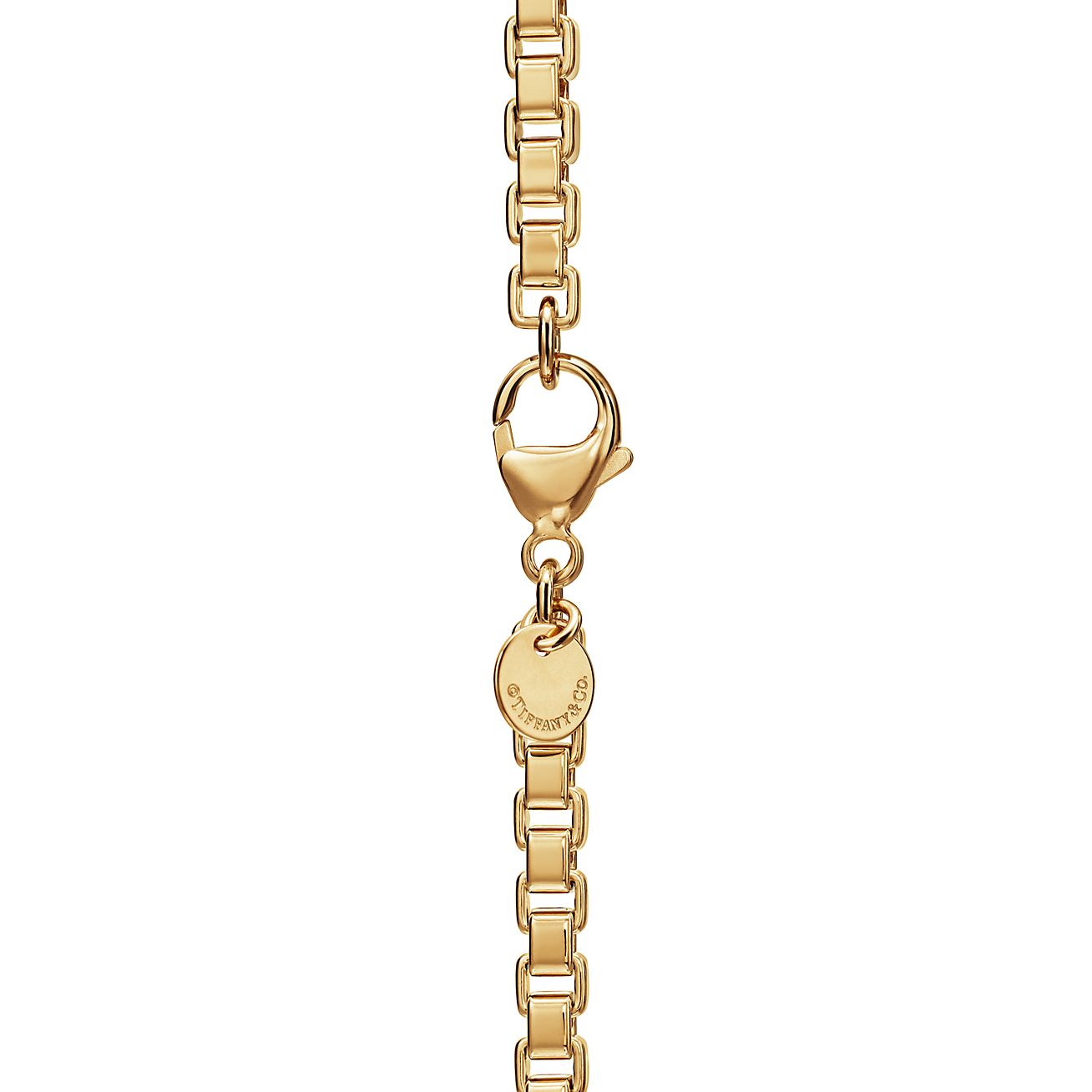 ベネチアン リンク ブレスレット（ミディアム）18K ゴールド | Tiffany 