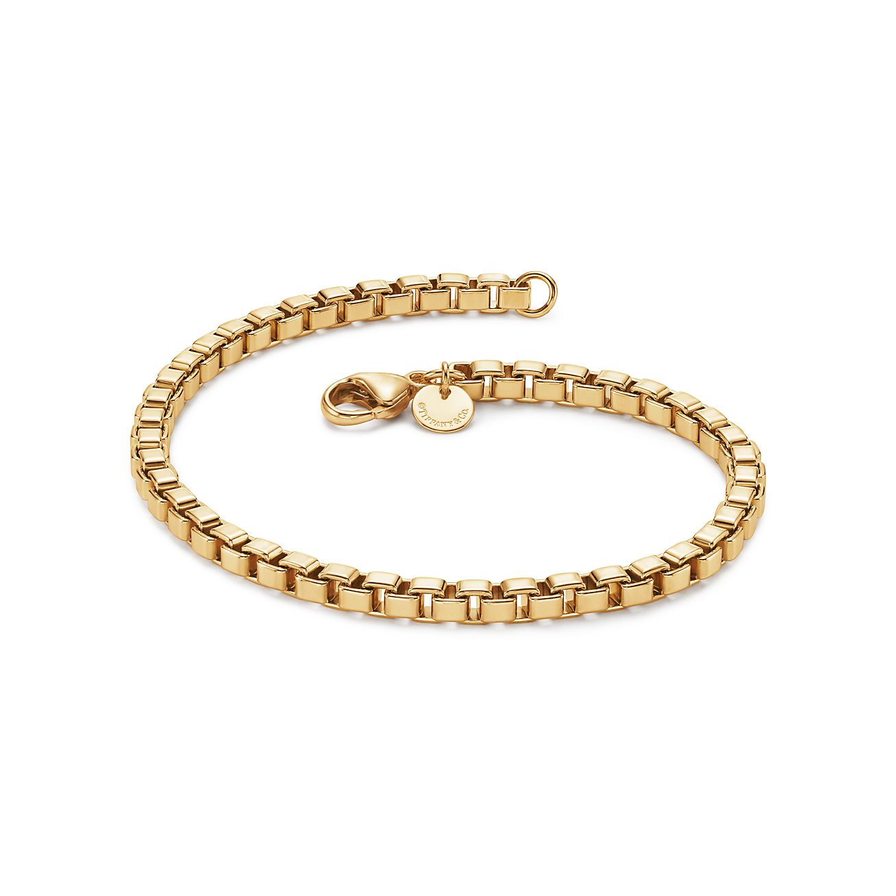 ベネチアン リンク ブレスレット（ミディアム）18K ゴールド | Tiffany 