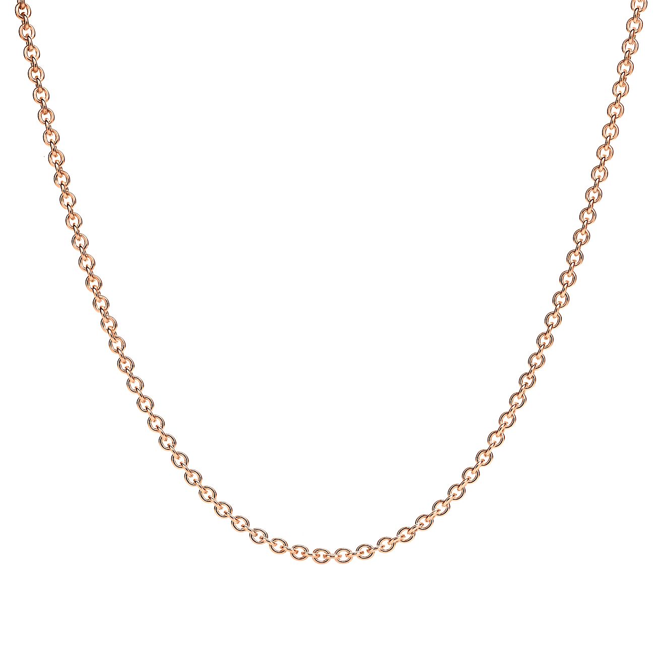 Chain in 18k rose gold, 18