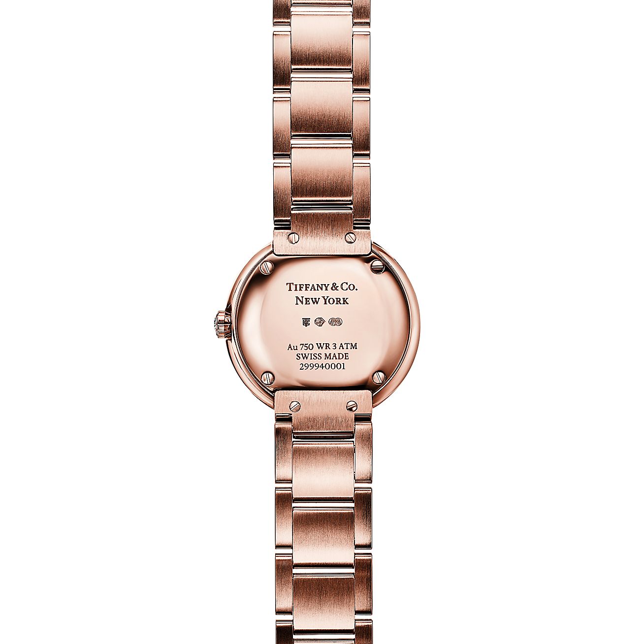 ティファニー アトラス 24MM ウォッチ ダイヤモンド 18K ローズ 