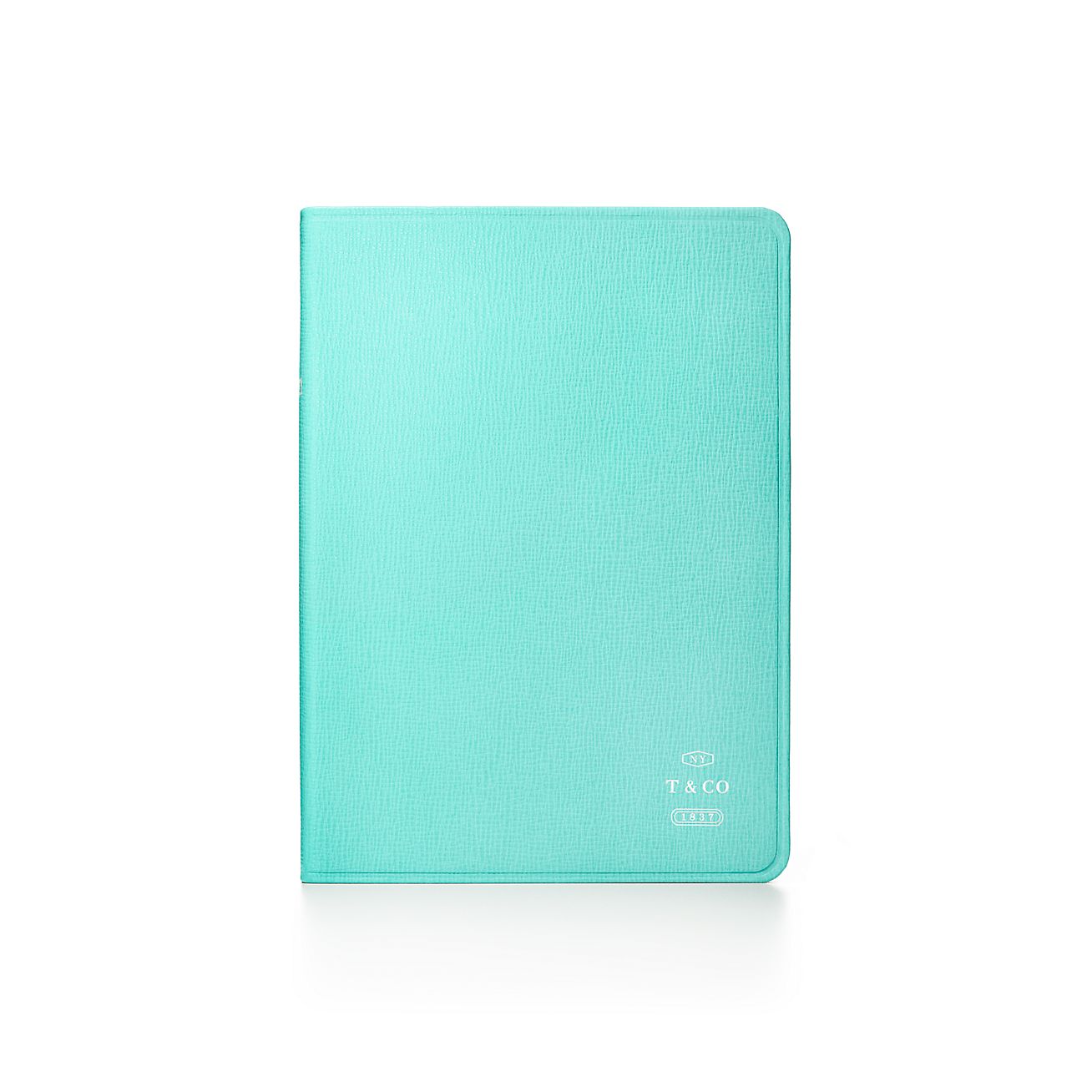 2021 leather diary in Tiffany Blue®, 5 