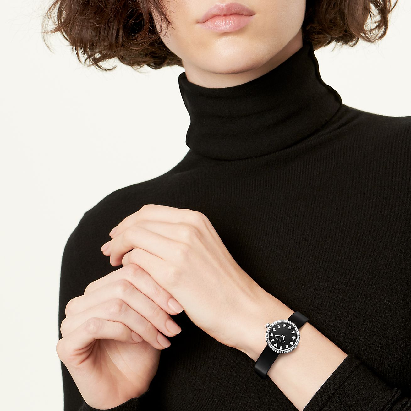 ティファニー エタニティ 28MM ラウンド ウォッチ ダイヤモンド