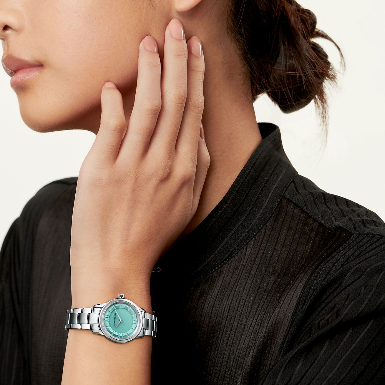 ティファニー アトラス 29MM ウォッチ ステンレススチール