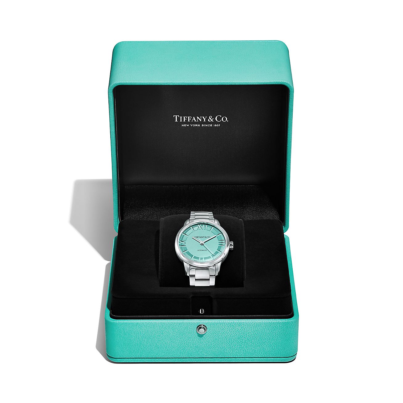 ティファニー アトラス 34MM 自動巻きウォッチ ステンレススチール 