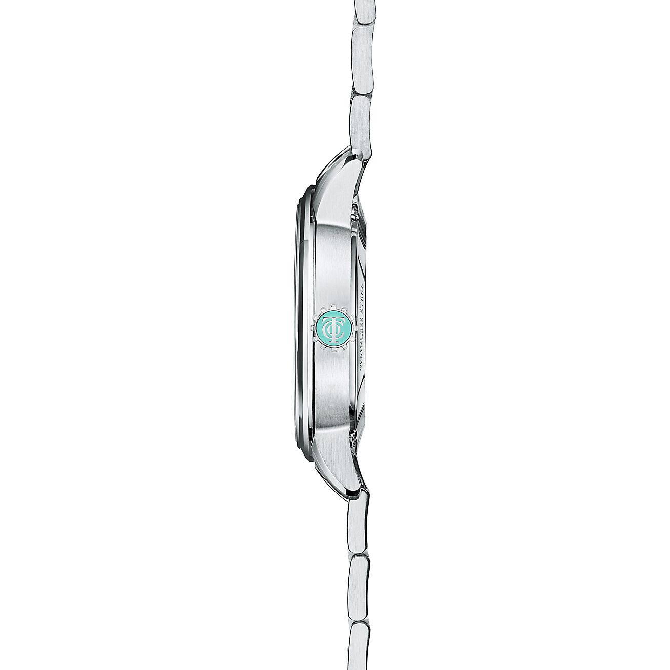 ティファニー アトラス 34MM 自動巻きウォッチ ステンレススチール 