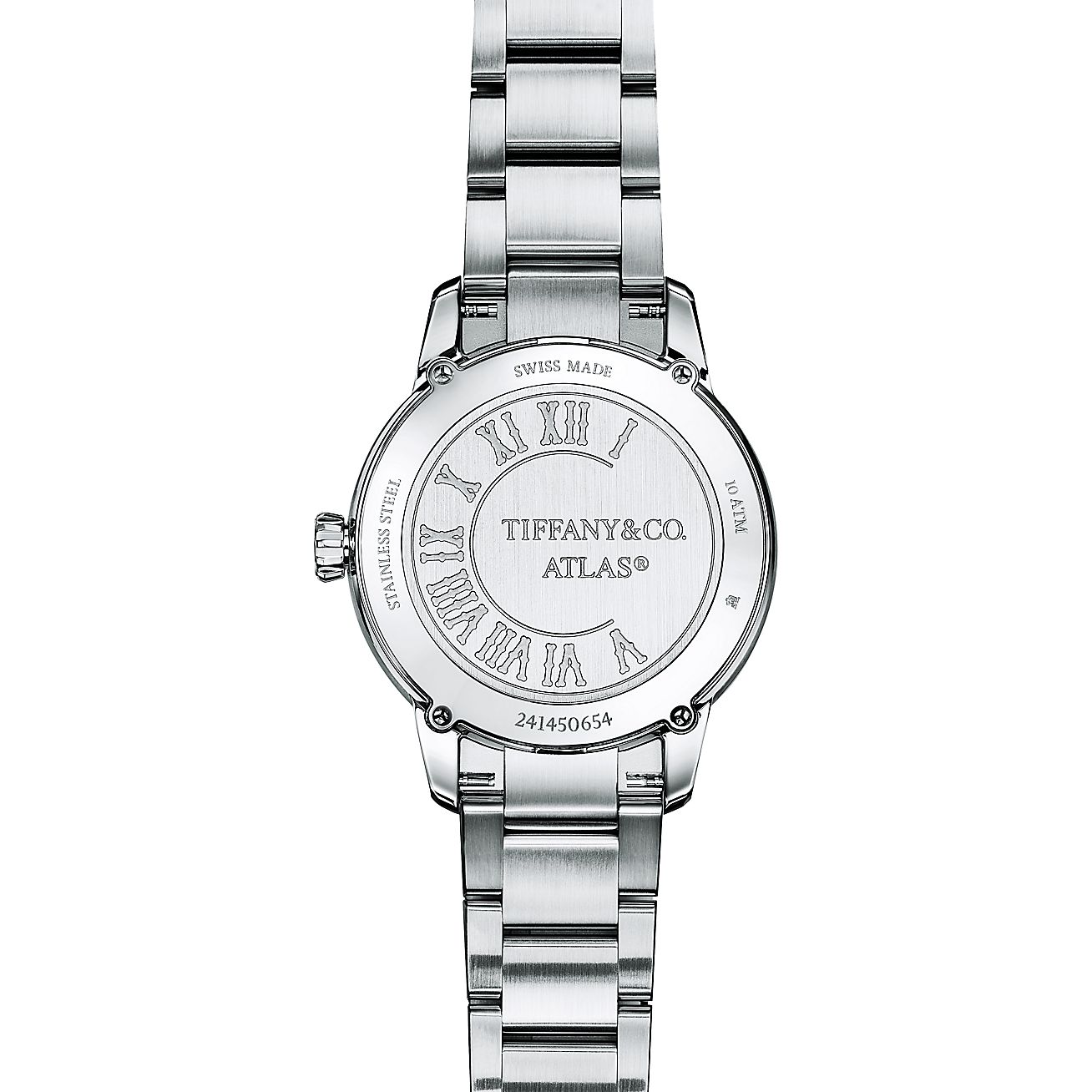 ティファニー アトラス 34MM 自動巻きウォッチ ステンレススチール 