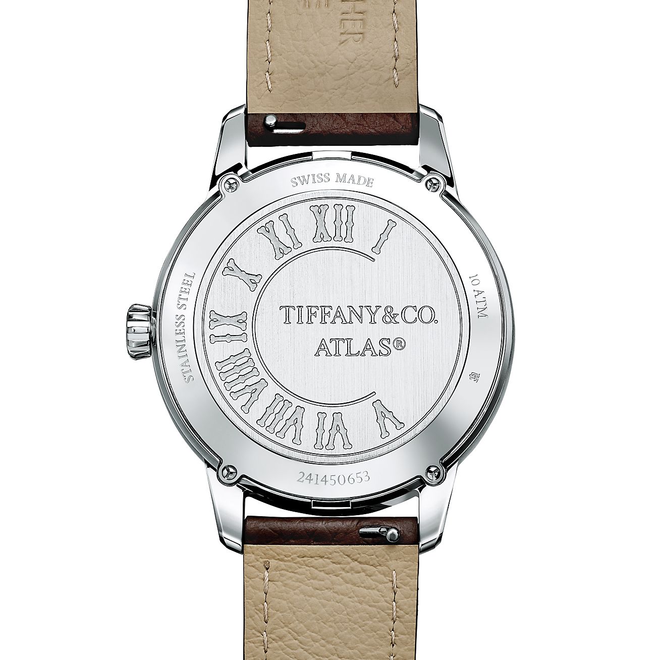 ティファニー アトラス 38MM 自動巻きウォッチ ステンレス