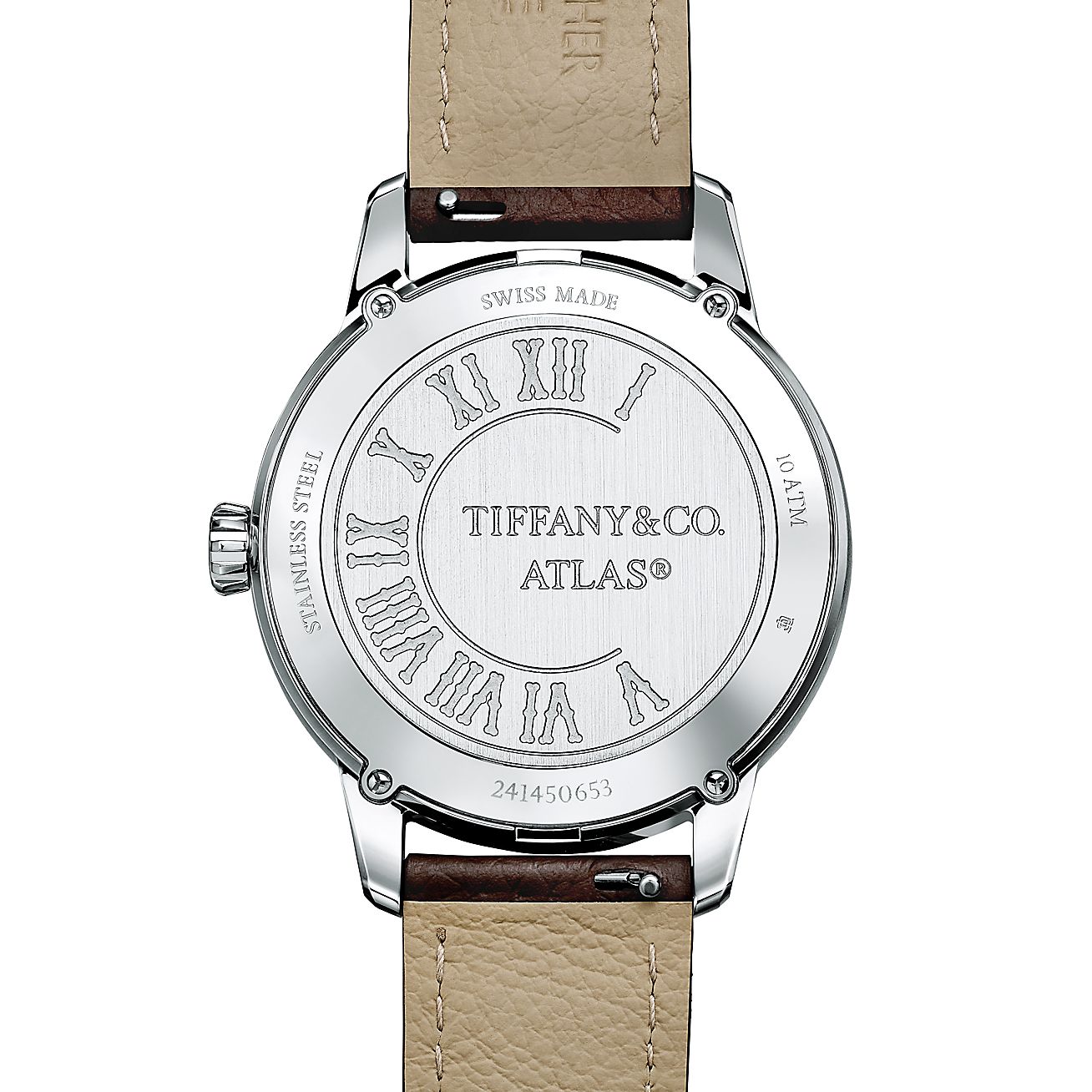 ティファニー アトラス 38MM 自動巻きウォッチ ステンレススチール 