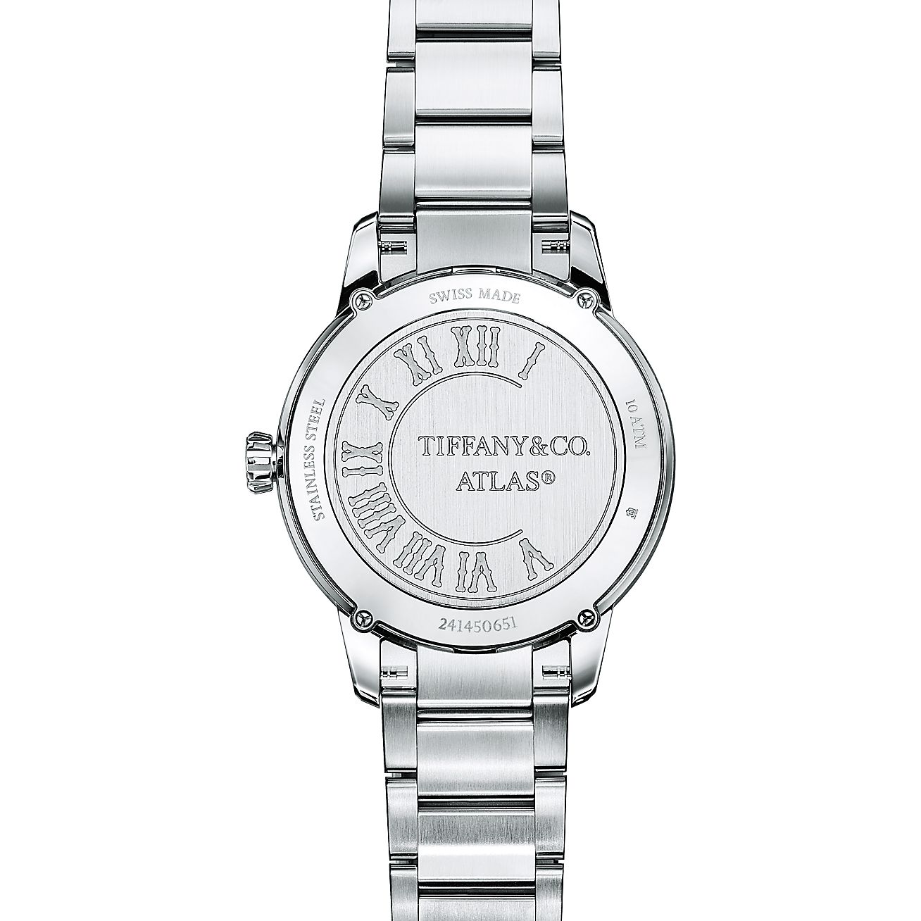 ティファニー アトラス 38MM 自動巻きウォッチ ステンレススチール 