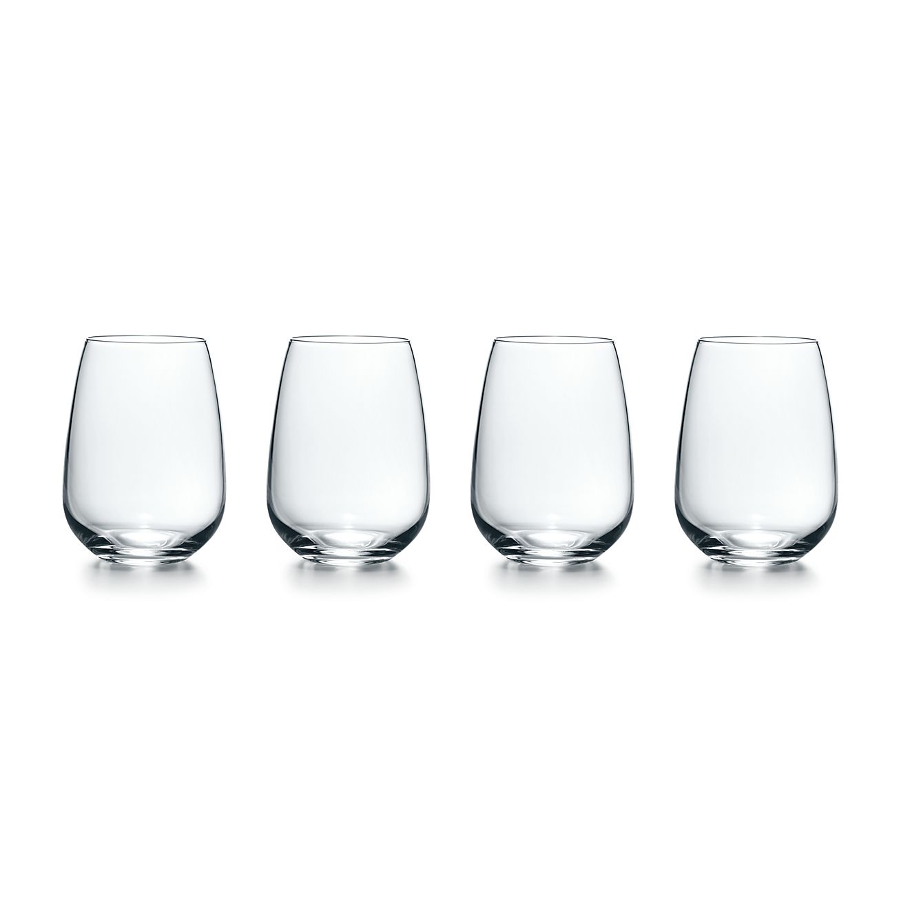 tiffany and co stemless wine glasses