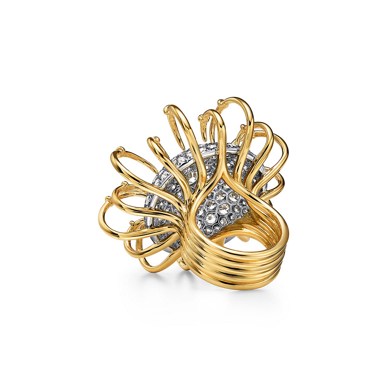 Apollo by Tiffany リング ダイヤモンド ゴールド＆プラチナ | Tiffany