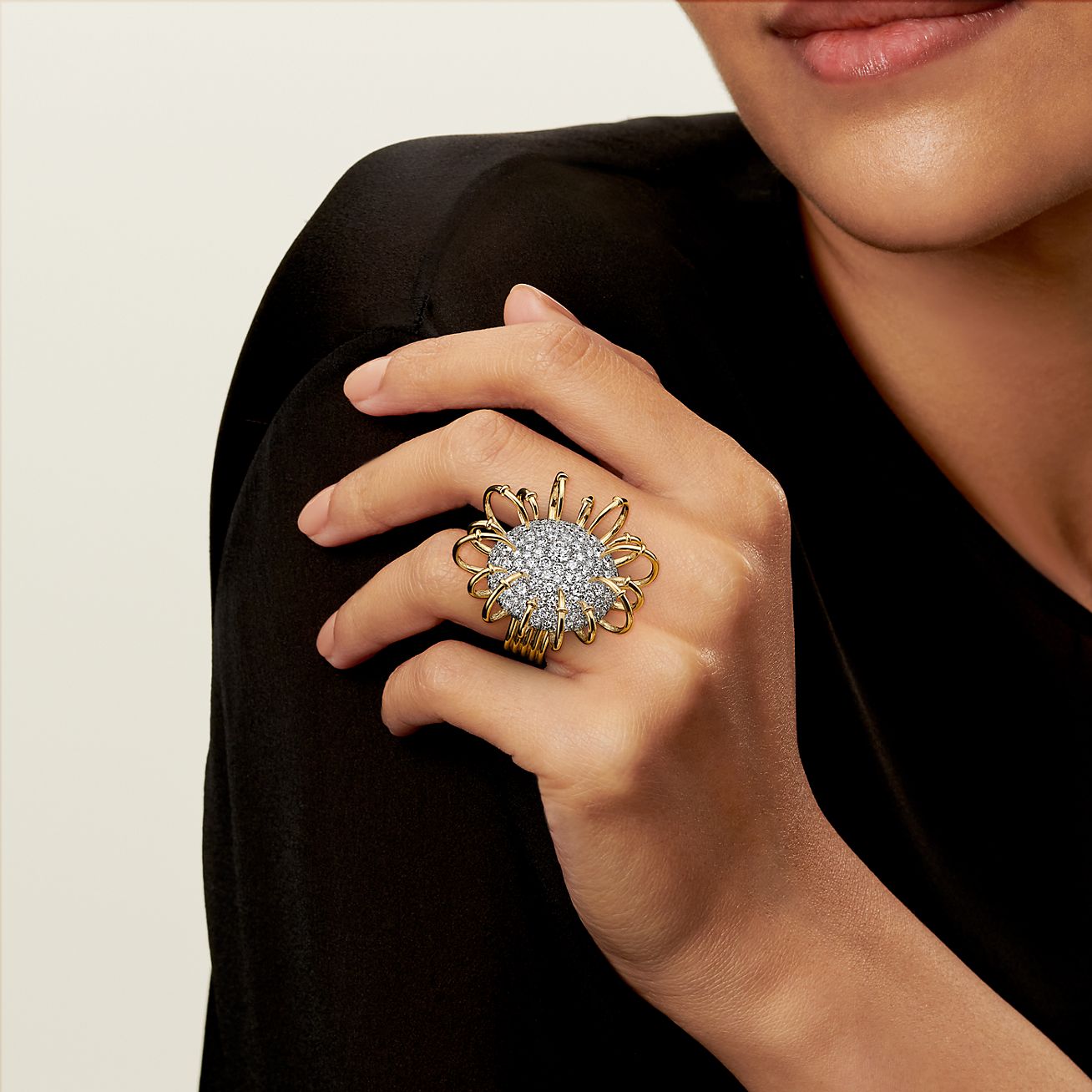 Apollo by Tiffany リング ダイヤモンド ゴールド＆プラチナ | Tiffany