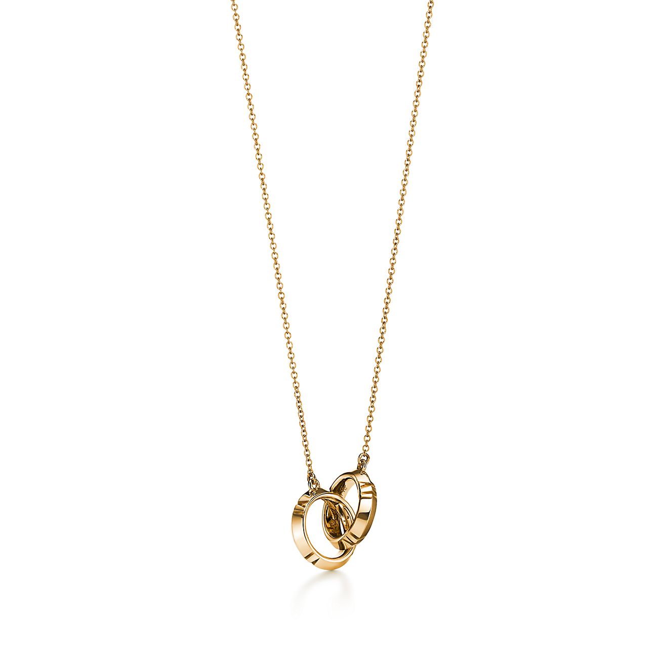 tiffany atlas necklace gold