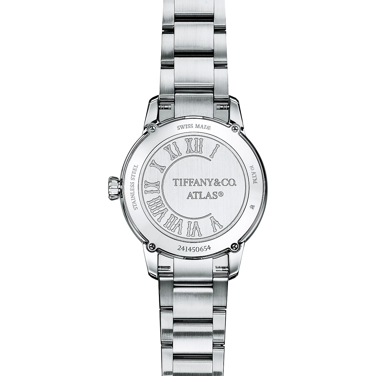 Atlas™ 34 mm Automatic Watch in Stainless Steel | Tiffany & Co