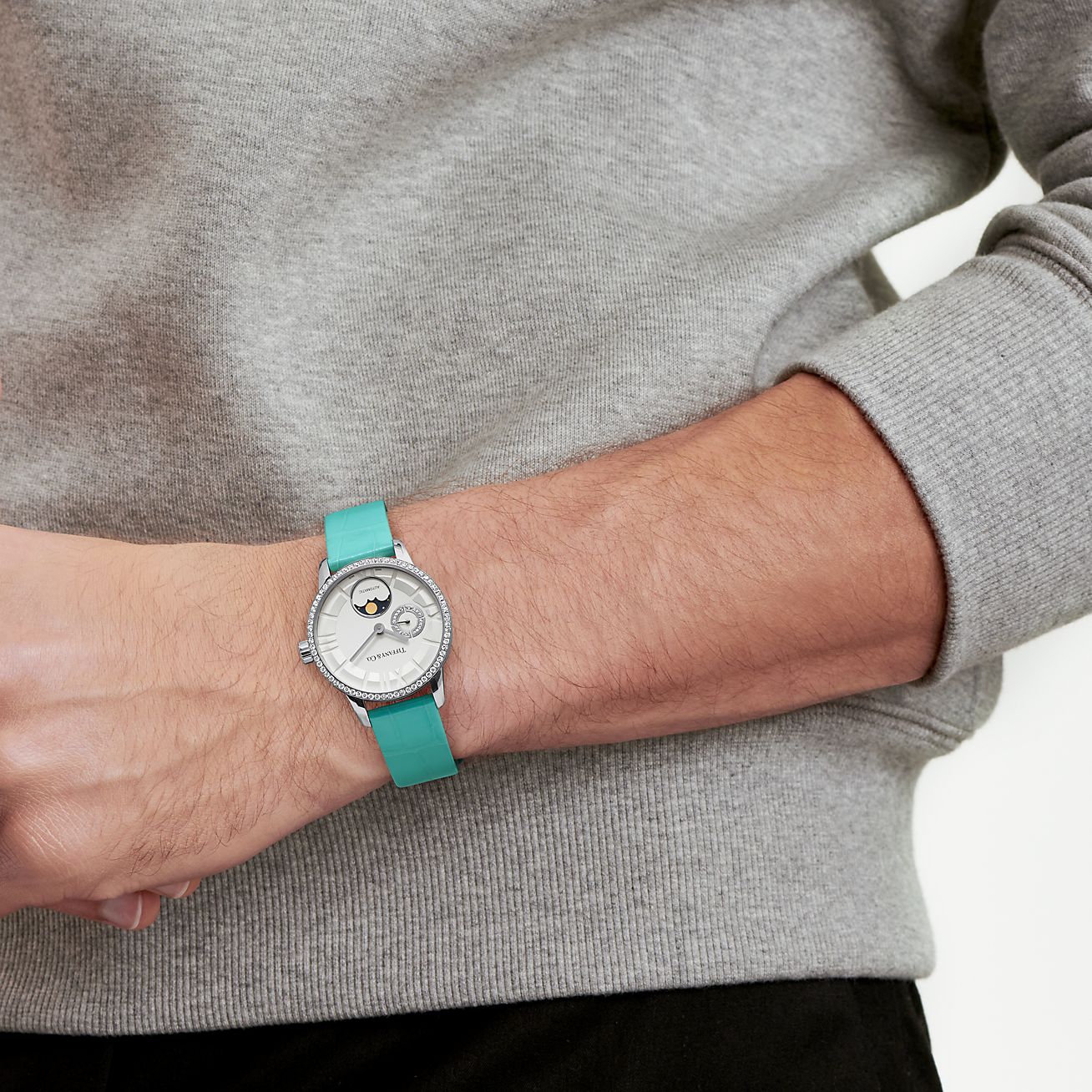 Atlas™ 34 mm Moon Phase Mechanical Watch