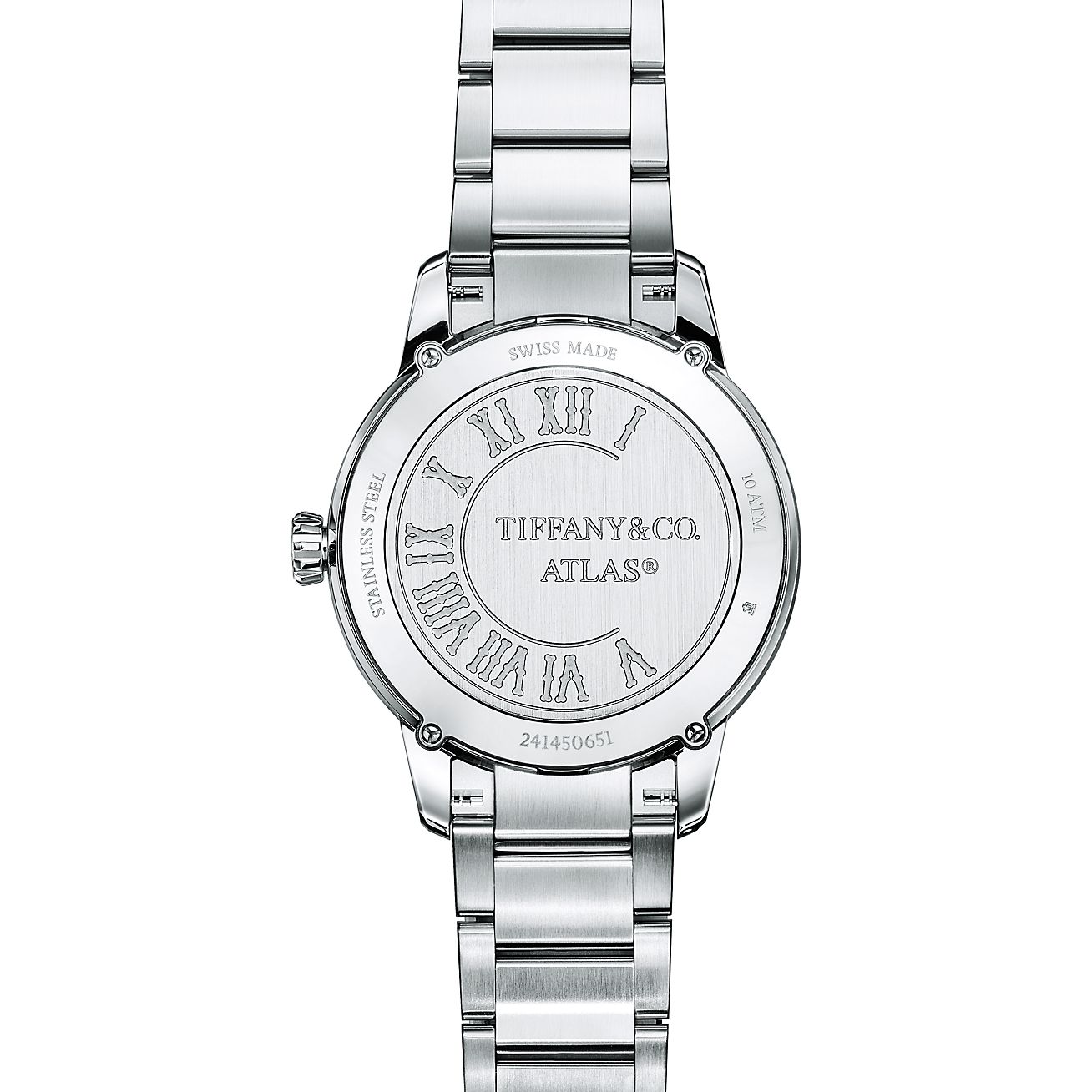 Atlas™ 38 mm Automatic Watch in Stainless Steel | Tiffany & Co. CA