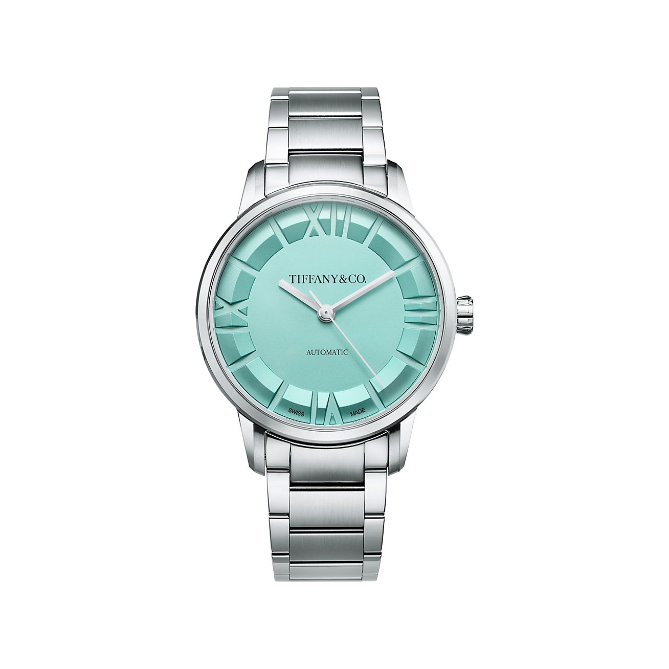 Tiffany & Co. アトラス腕時計 Atlas™ 38 mm Automatic Watch in Stainless Steel | Tiffany & Co. CA