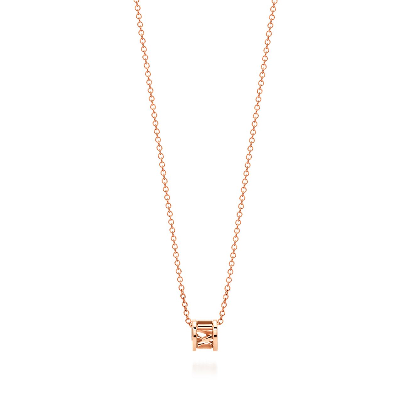 Atlas® open pendant in 18k rose gold 
