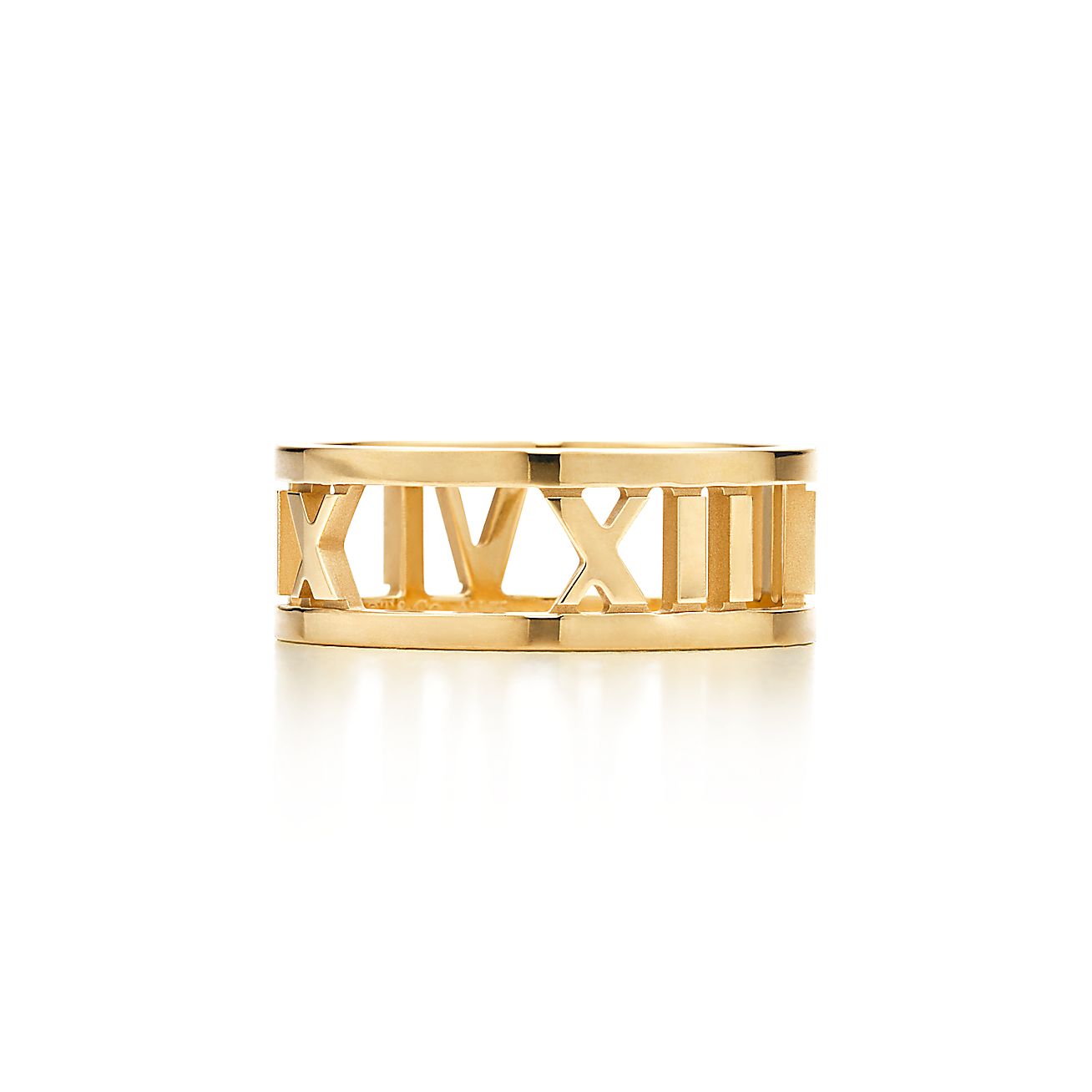 Atlas™ open ring in 18k gold. | Tiffany & Co.