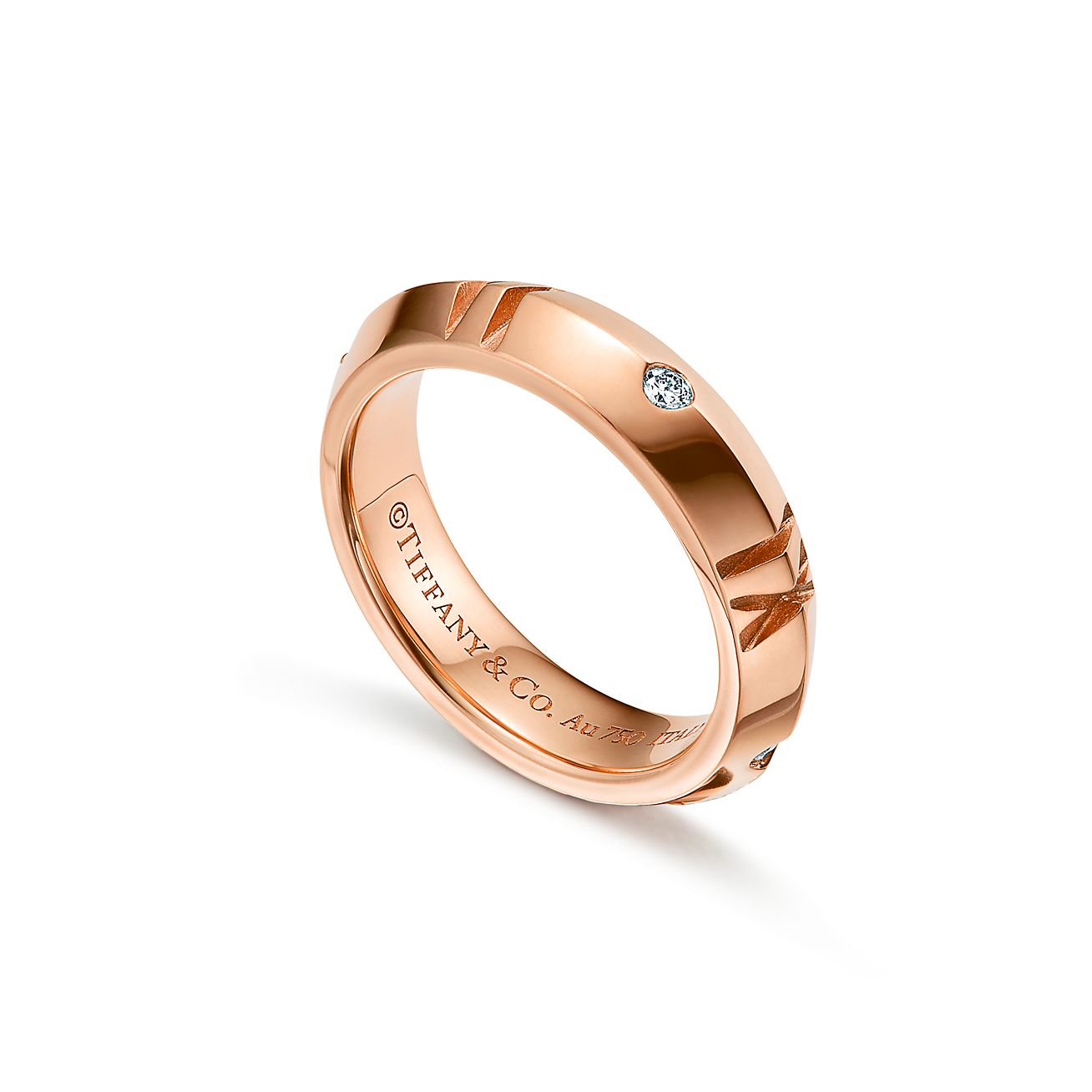 Tiffany & Co. Atlas X Closed Narrow Ring - 18K White Gold Band, Rings -  TIF229154 | The RealReal