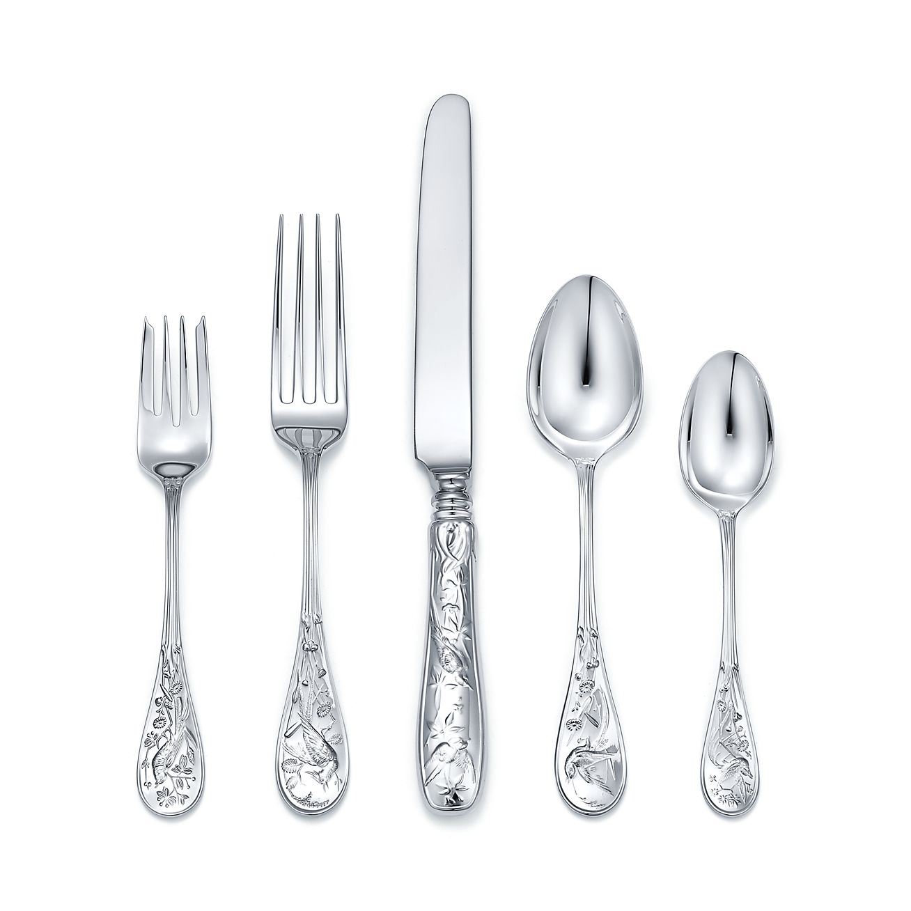 tiffany spoon and fork